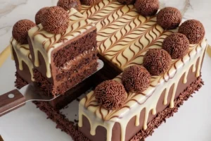 Brazilian Bolo de Brigadeiro
