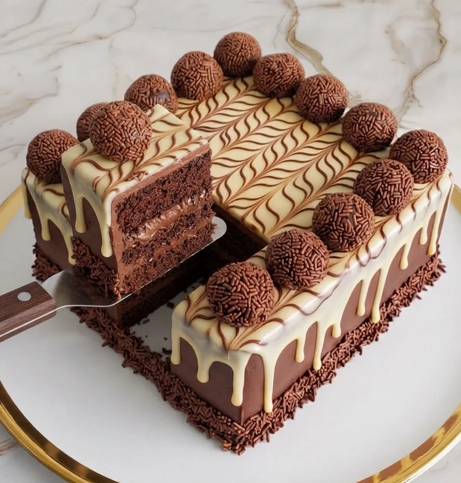 Brazilian Bolo de Brigadeiro