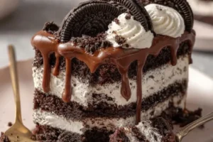 Chocolate Oreo Ice Cream Cake