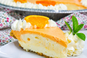 ORANGE JELLO CREAMSICLE PIE