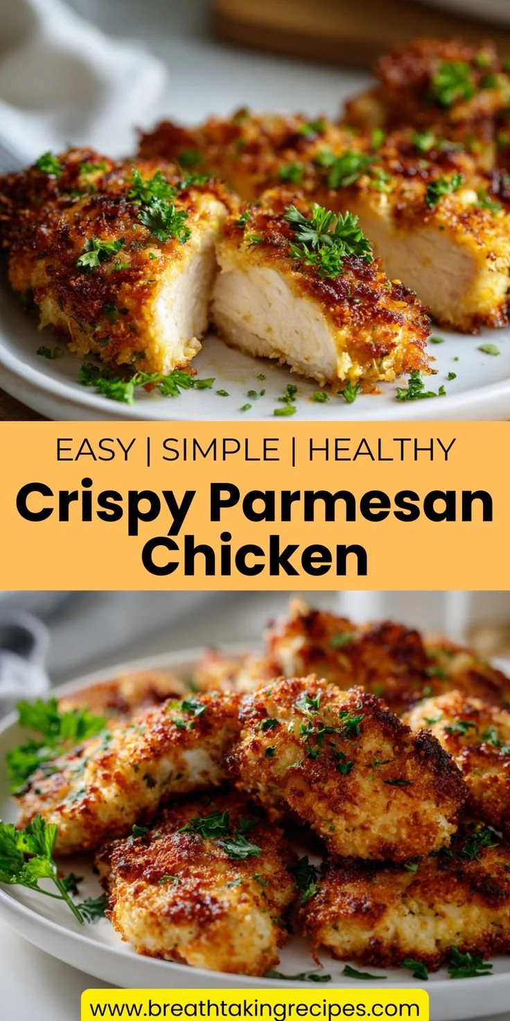 Baked Parmesan Crusted Chicken