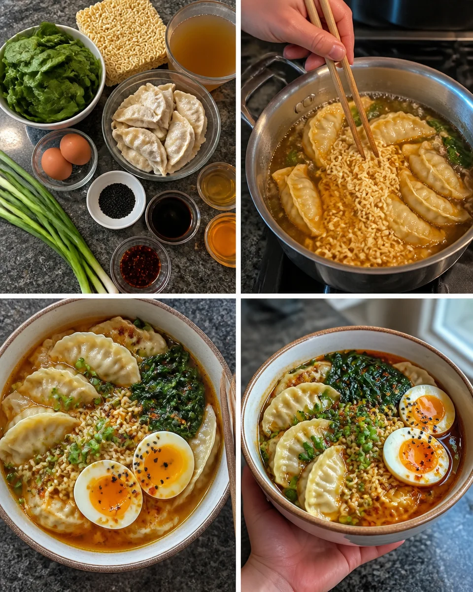 Dumpling Ramen Bowl