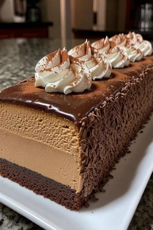Espresso-Chocolate Mousse Cake