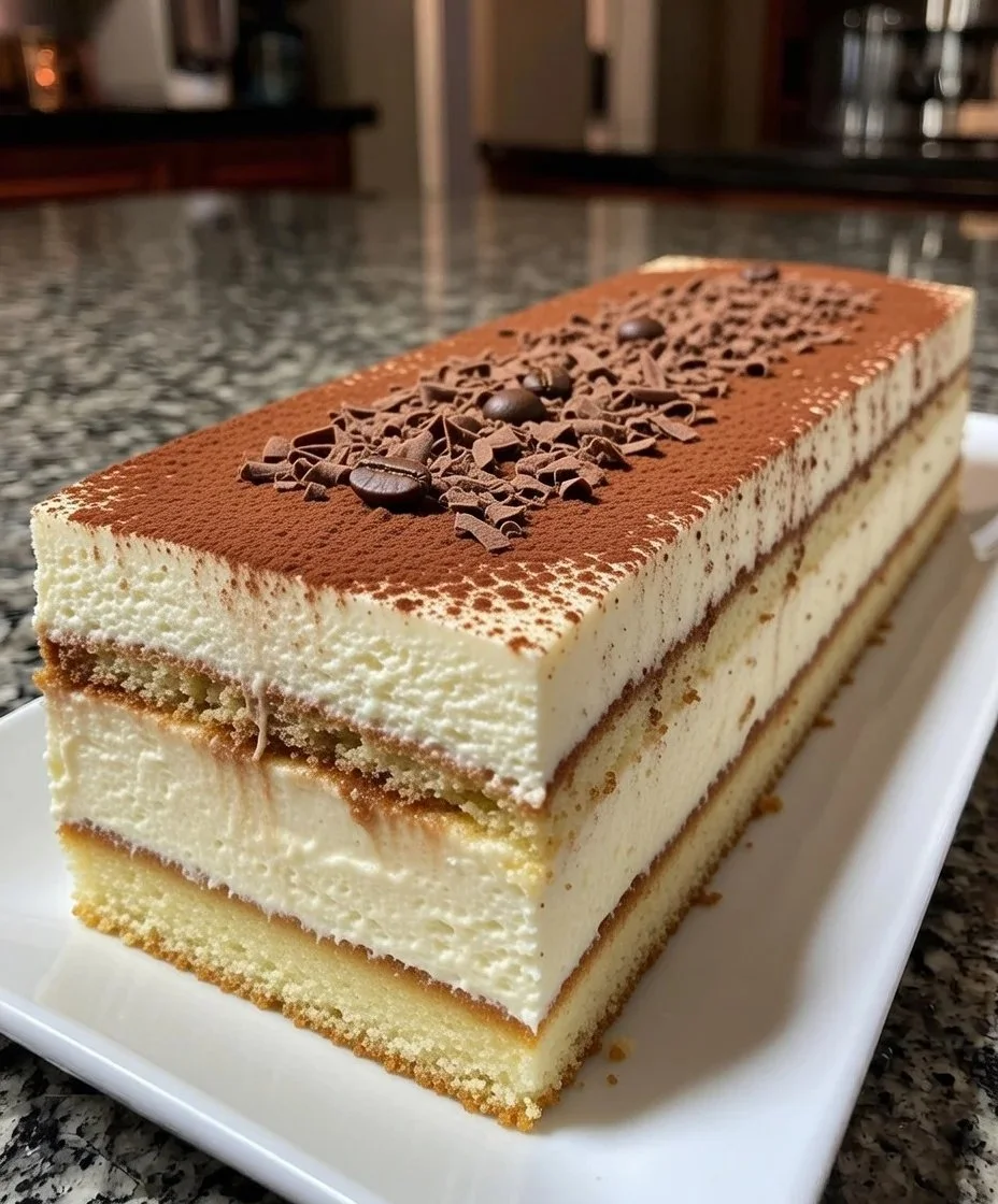 Espresso Mascarpone Mousse Cake