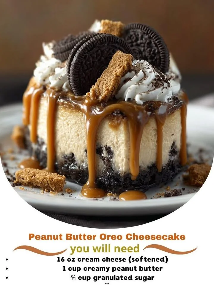 Peanut Butter Oreo Cheesecake
