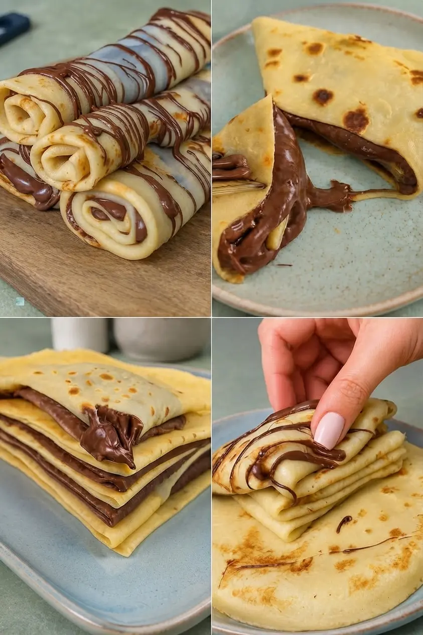 Easy 10 Minute French Crepes