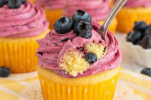 Lemon Blueberry Cupcakes
