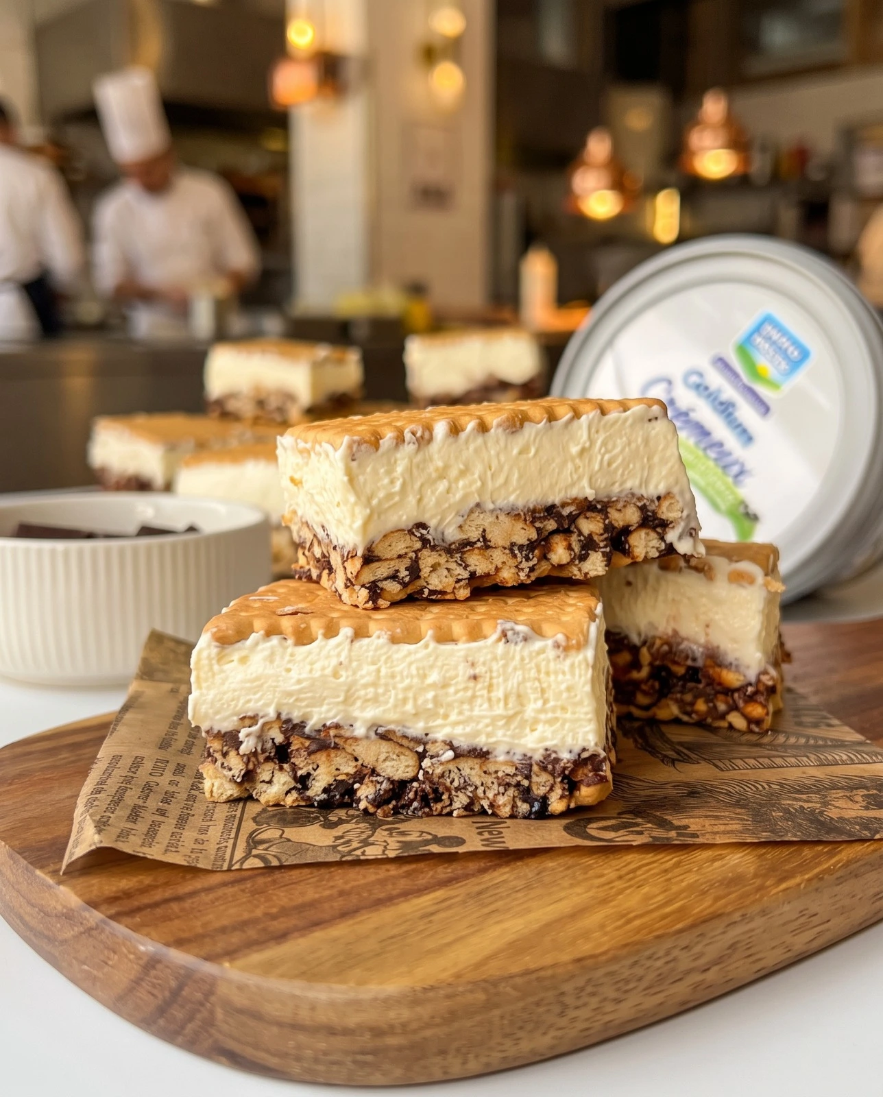 No-Bake Ice Cream Sandwich Cake