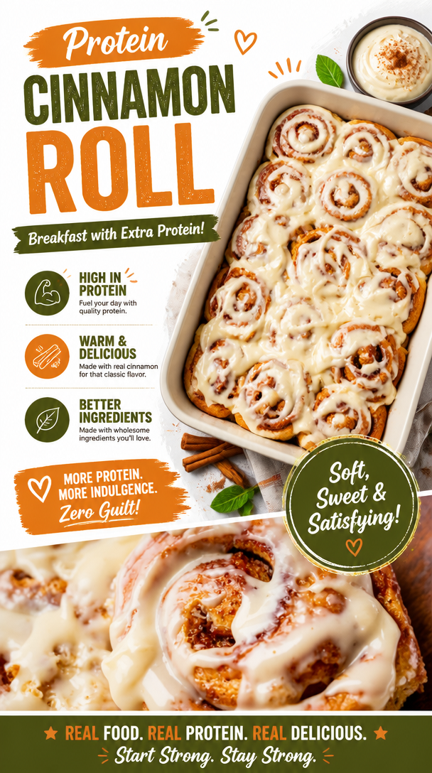 Protein Cinnamon Roll