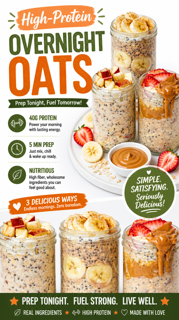 Protein-Packed Overnight Oats