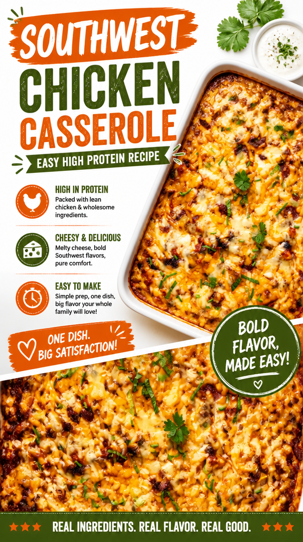 Southwestern Chicken Casserole