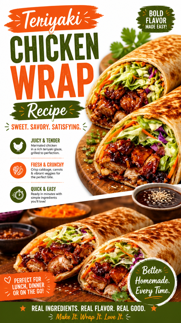 Teriyaki Chicken Wrap
