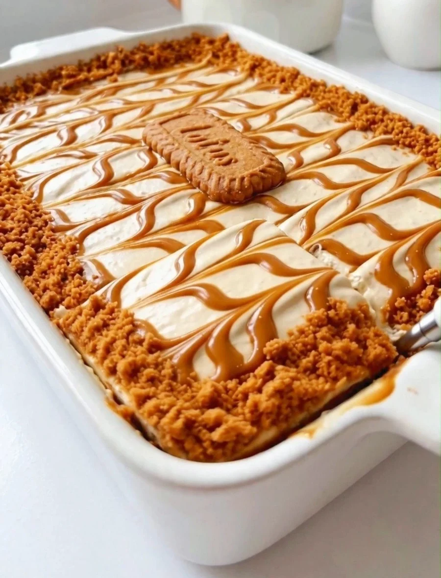 4-Ingredient Biscoff Lasagne