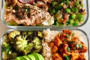 Healthy high-protein meal prep recipes for weekly nutrition and quick meals.