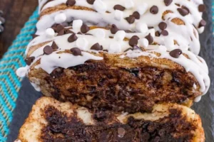 Gooey S’mores Pull Apart Bread