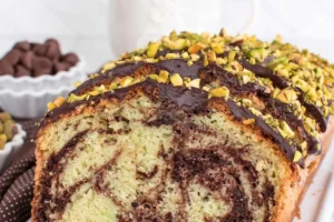 Chocolate Pistachio Loaf
