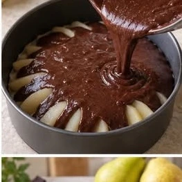 Chocolate Pear Cake Recipe