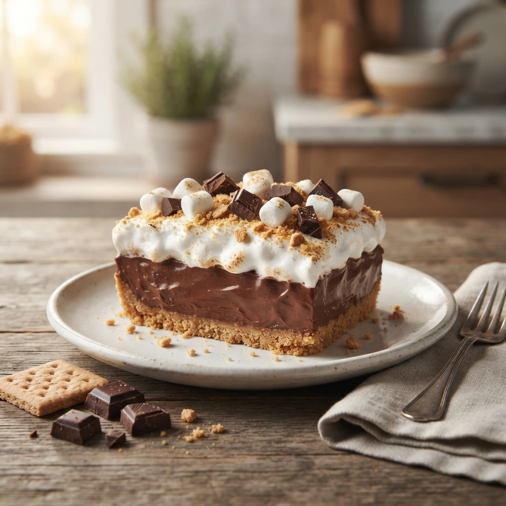 No-Bake S’mores Dessert