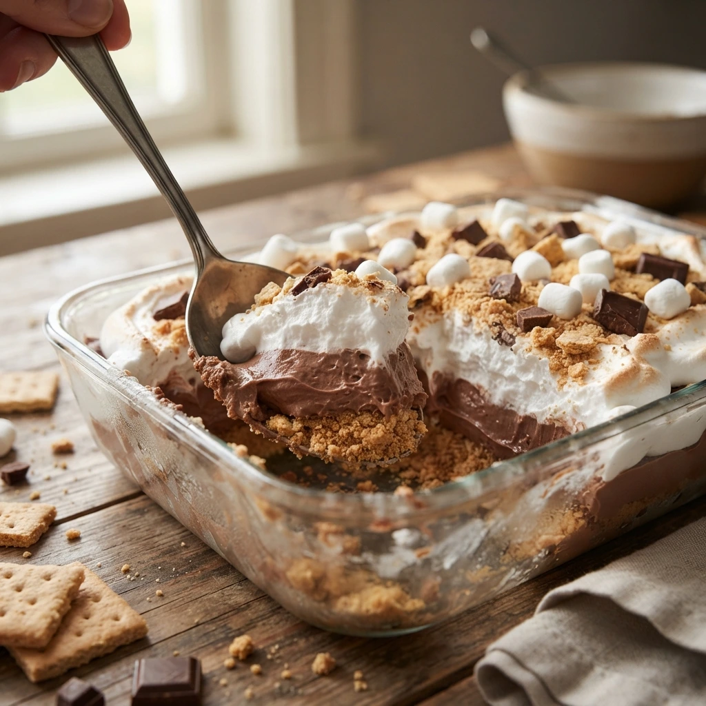 No-Bake S’mores Dessert