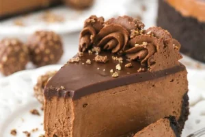 No-Bake Nutella Cheesecake