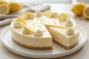 No-Bake Lemon Cheesecake