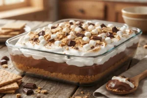 No-Bake S’mores Dessert