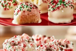 A selection of enchanting Christmas desserts ready to be baked and enjoyed during the holidays.