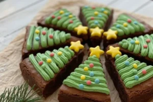 Creative and fun Christmas treats for kids displayed on a festive table
