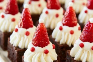 Festive Santa-themed food ideas for holiday meals and celebrations