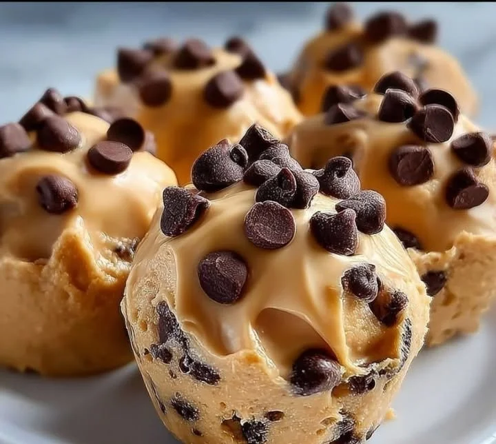 Chocolate Chip Greek Yogurt Peanut Butter Bites