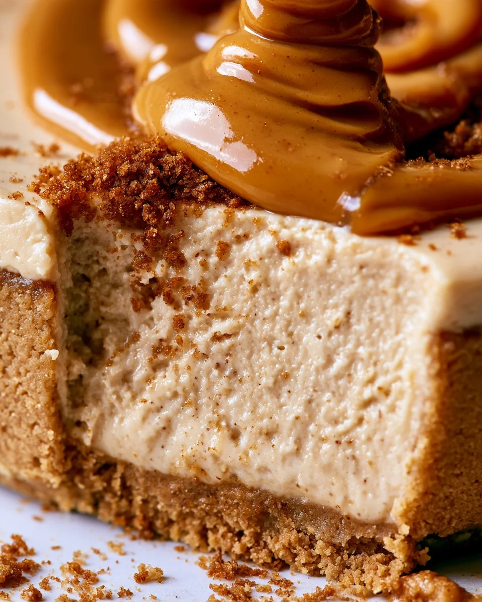 Five-Ingredient Speculoos Cheesecake
