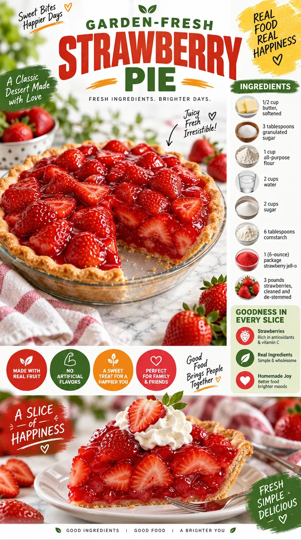Garden-Fresh Strawberry Pie