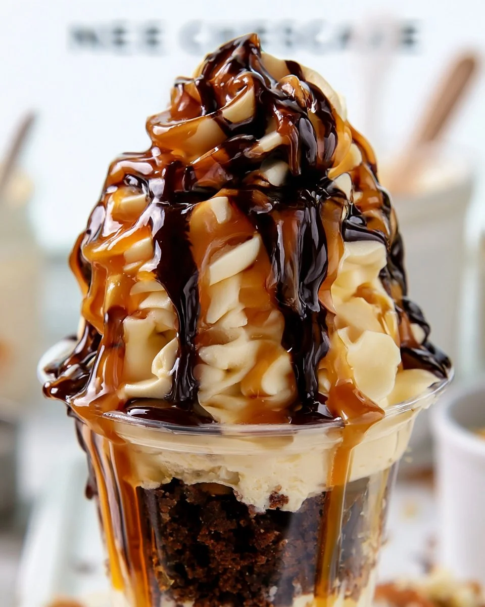 Indulgent Brownie and Cheesecake Cups