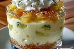 Delicious Key Lime Pie Cheesecake with Pina Colada flavor garnished with lime slices